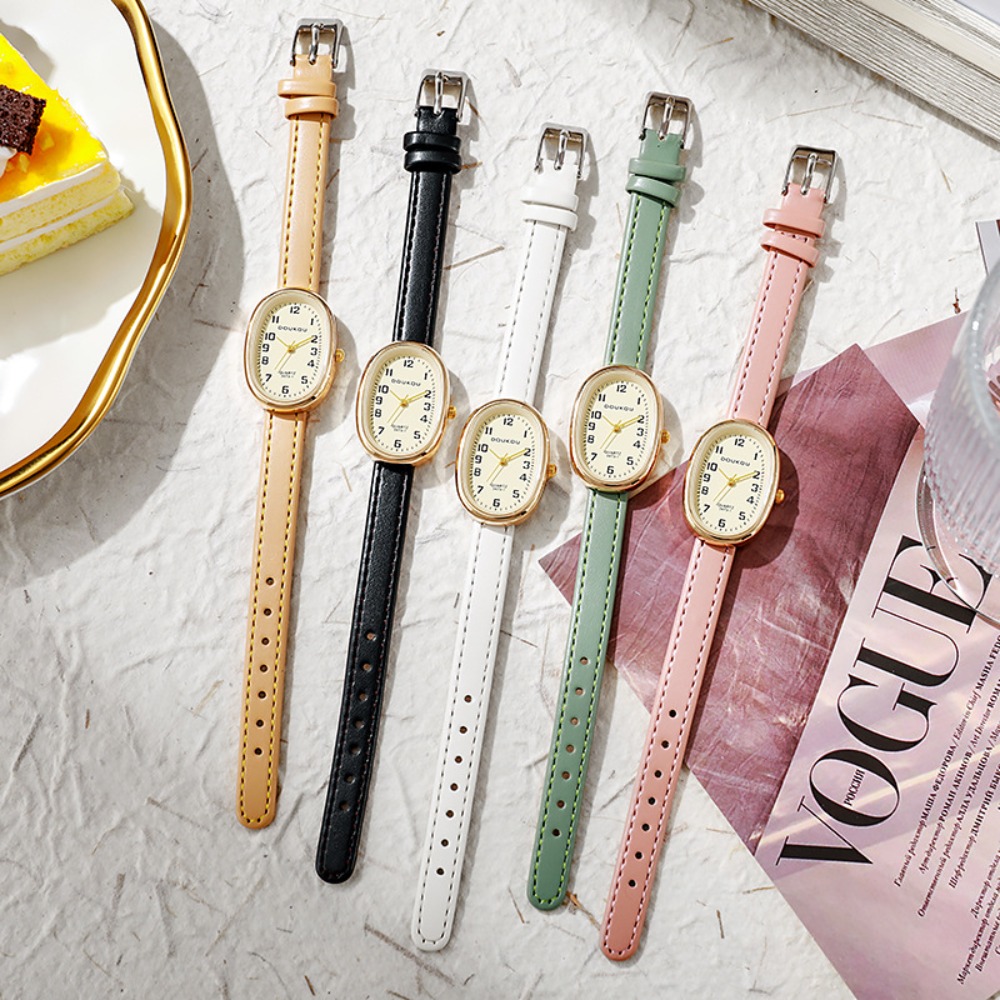 Ladies Luxury Watch - Luxo oval dial relógios femininos moda