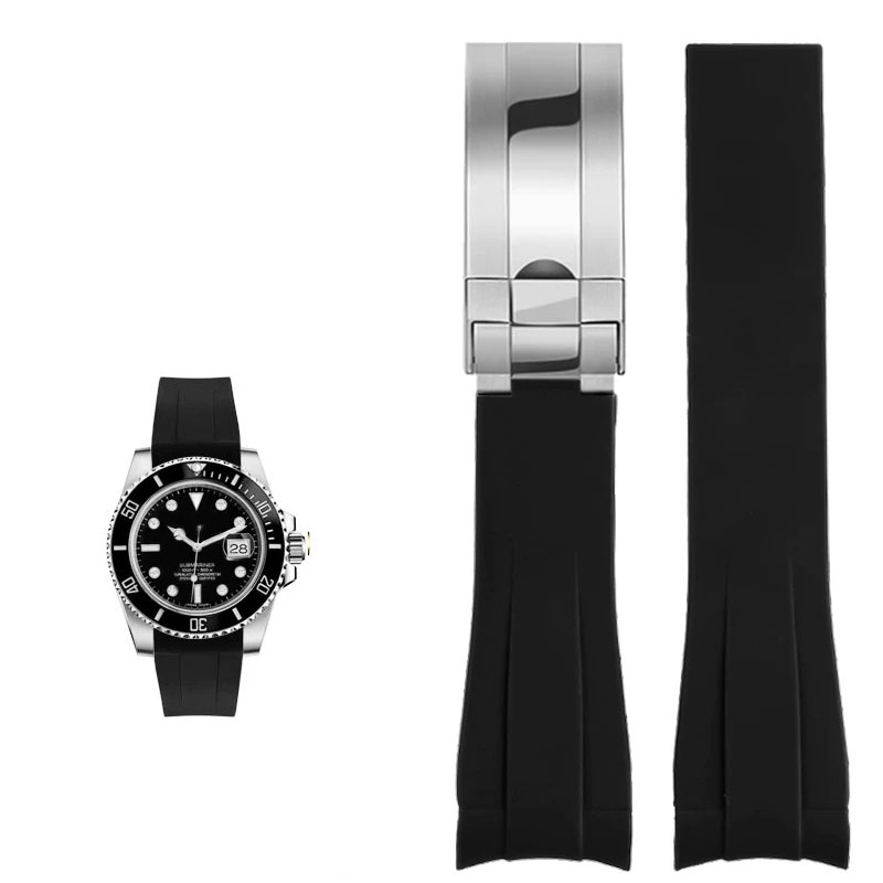 Luxury Watch Rolex - Acessórios de Relógio de Silicone de