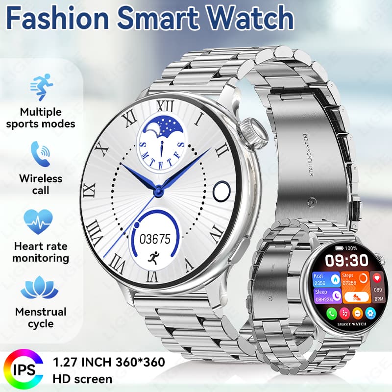 Luxury Watch In The World - Relógio Inteligente Elegante de Moda 2026