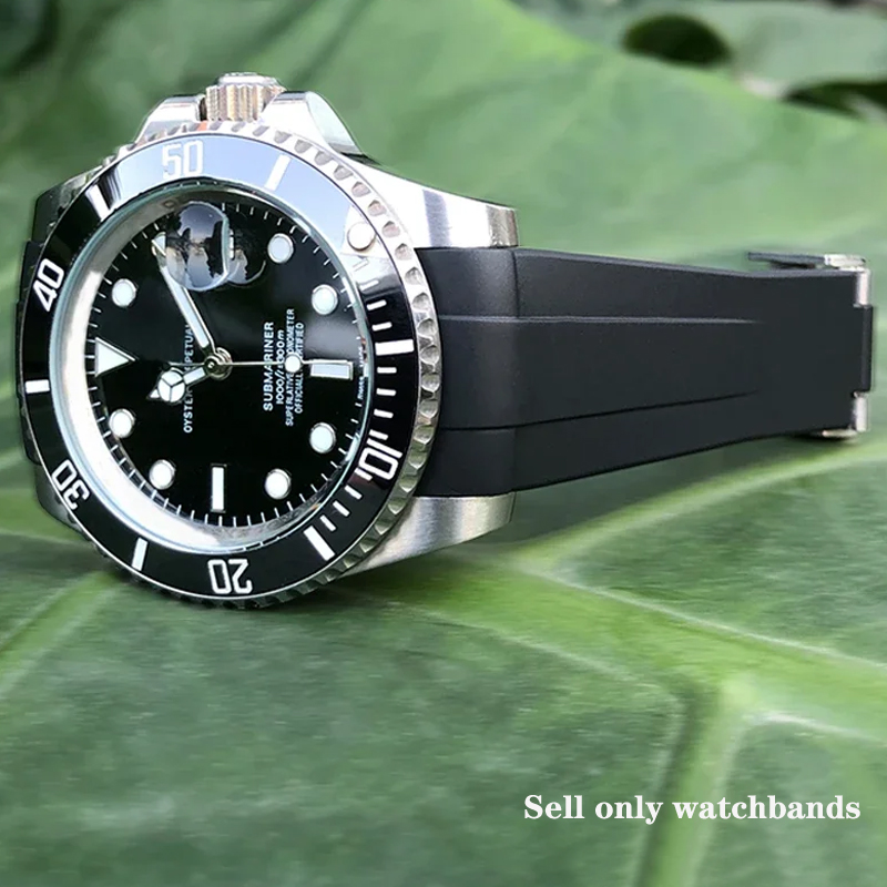 Luxury Watch Rolex - Pulseira de Silicone Premium para Relógios