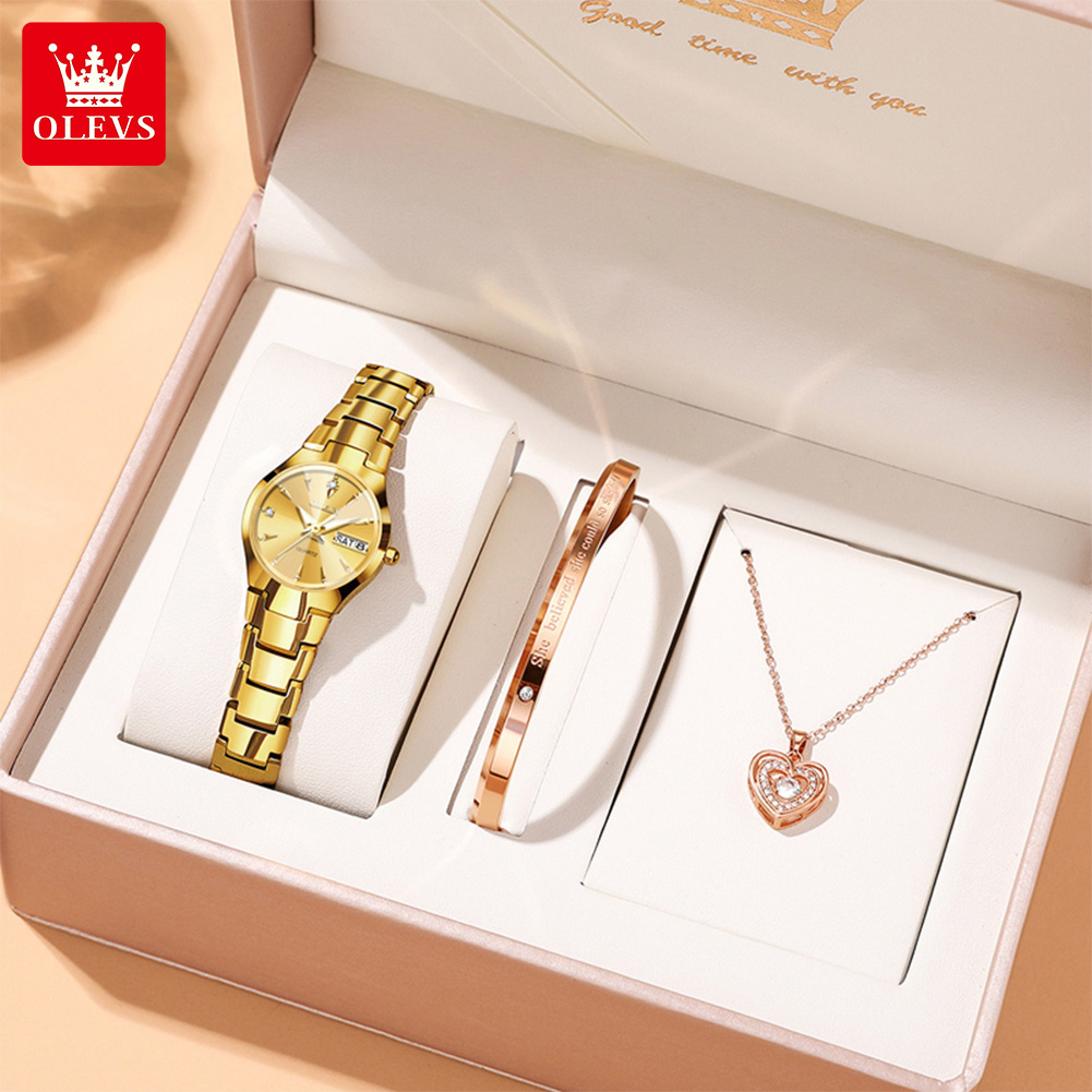 Ladies Luxury Watch - Olevs senhoras relógio 8697 luxo elegante