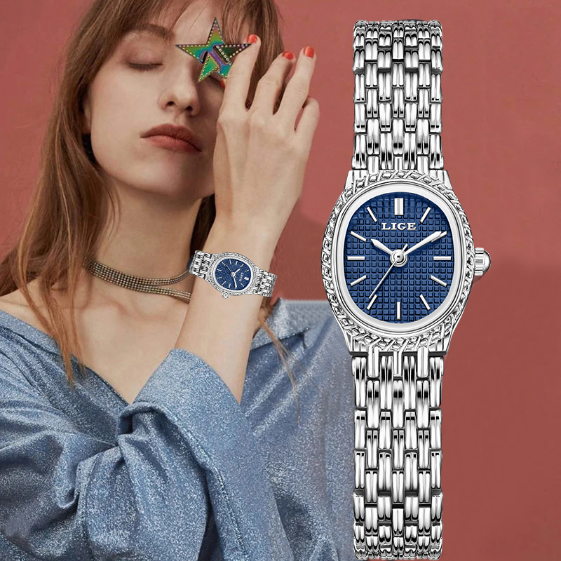 Ladies Luxury Watch - Lige moda luxo quartzo mulher relógio