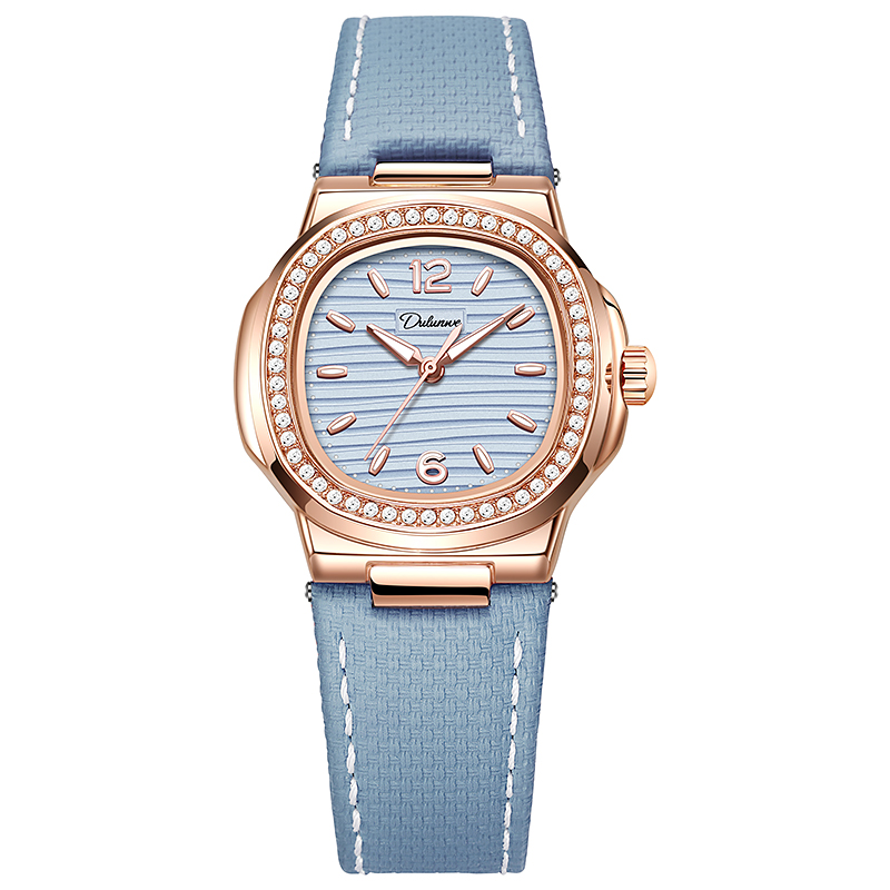 Luxury Watch With Rubber Strap - Relógio Mecânico Feminino Nautilus Exquisito e
