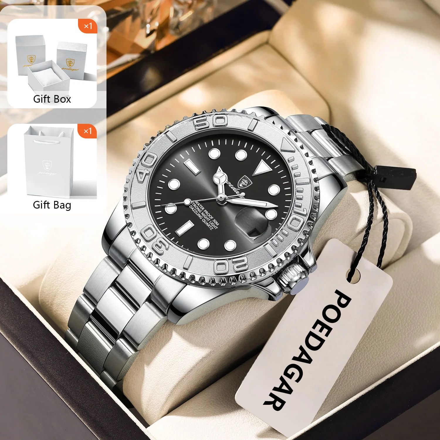 Luxury Watch Business - Poedagar na moda esporte homem relógio