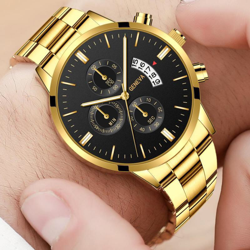 Luxury Watch Wallpaper - Nova moda masculina relógios esportivos calendário