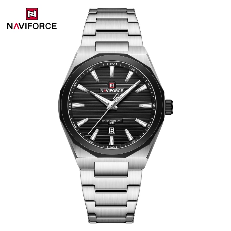 Luxury Watch Winder - Relógio Esportivo Militar Masculino NAVIFORCE, Luxuoso
