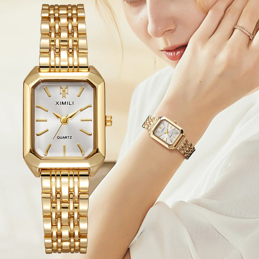 Luxury Watch Straps - Mulheres de luxo relógios moda retângulo