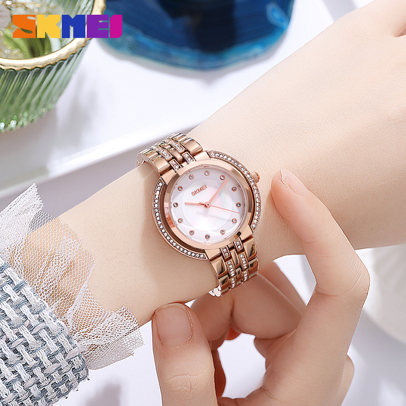 Luxury Watch For Women - Relógio de Pulso Feminino de Quartzo
