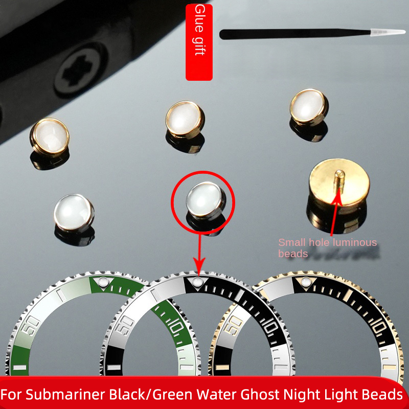 Luxury Watch Rolex - Para rolex submariner grânulo luminoso verde