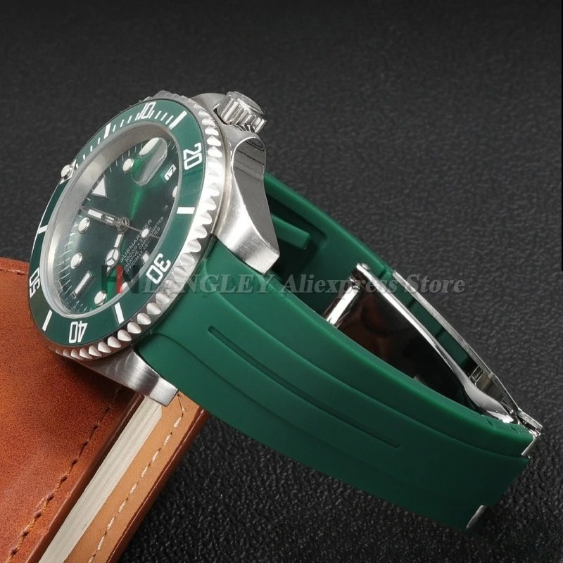 Pulseira de silicone com extre - Luxury Watch Rolex avaliação e preço