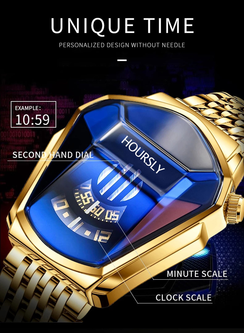 Luxo HOURSLY Marca Tendência L - Luxury Watch Trends 2025 avaliação e preço