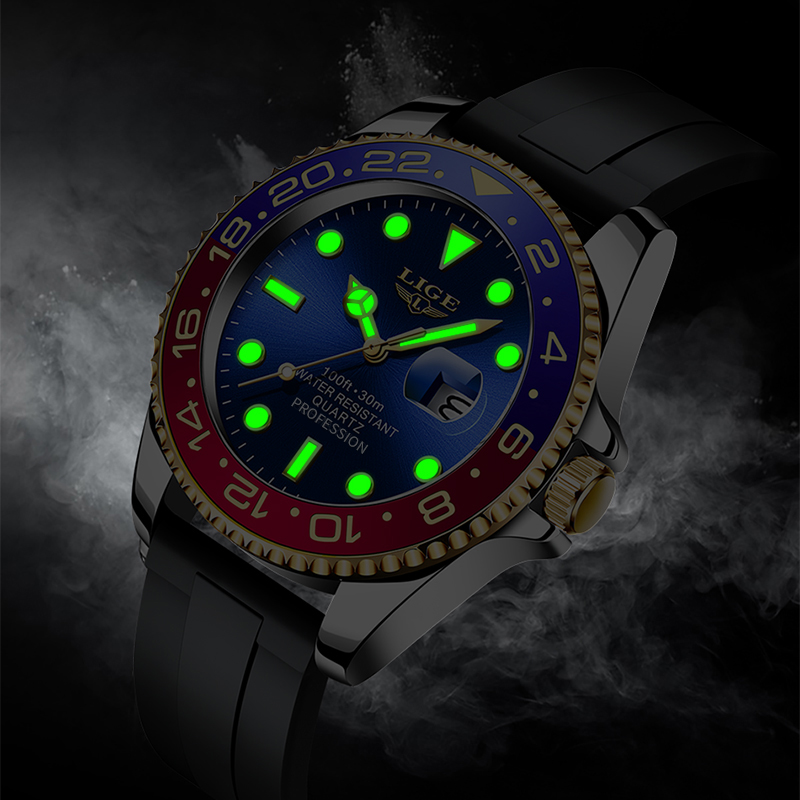 Relógio de Quartzo Masculino L - Luxury Watch Organizer For Men avaliação e preço