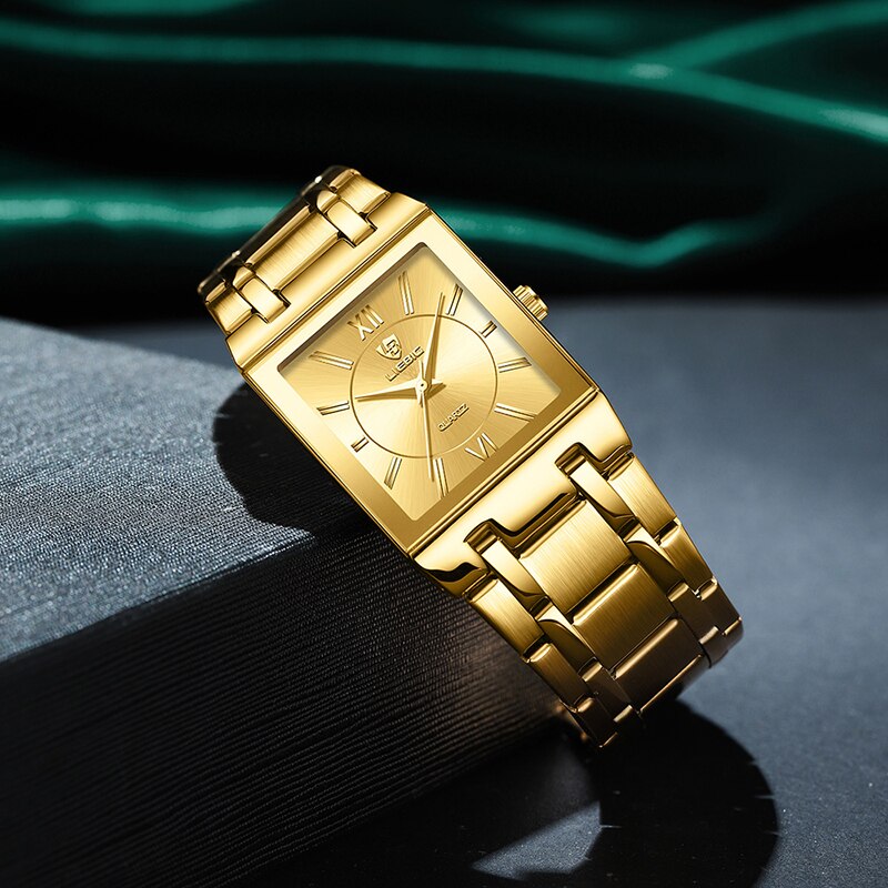 Liebig luxo dourado quartzo re - Luxury Watch Wallpaper avaliação e preço