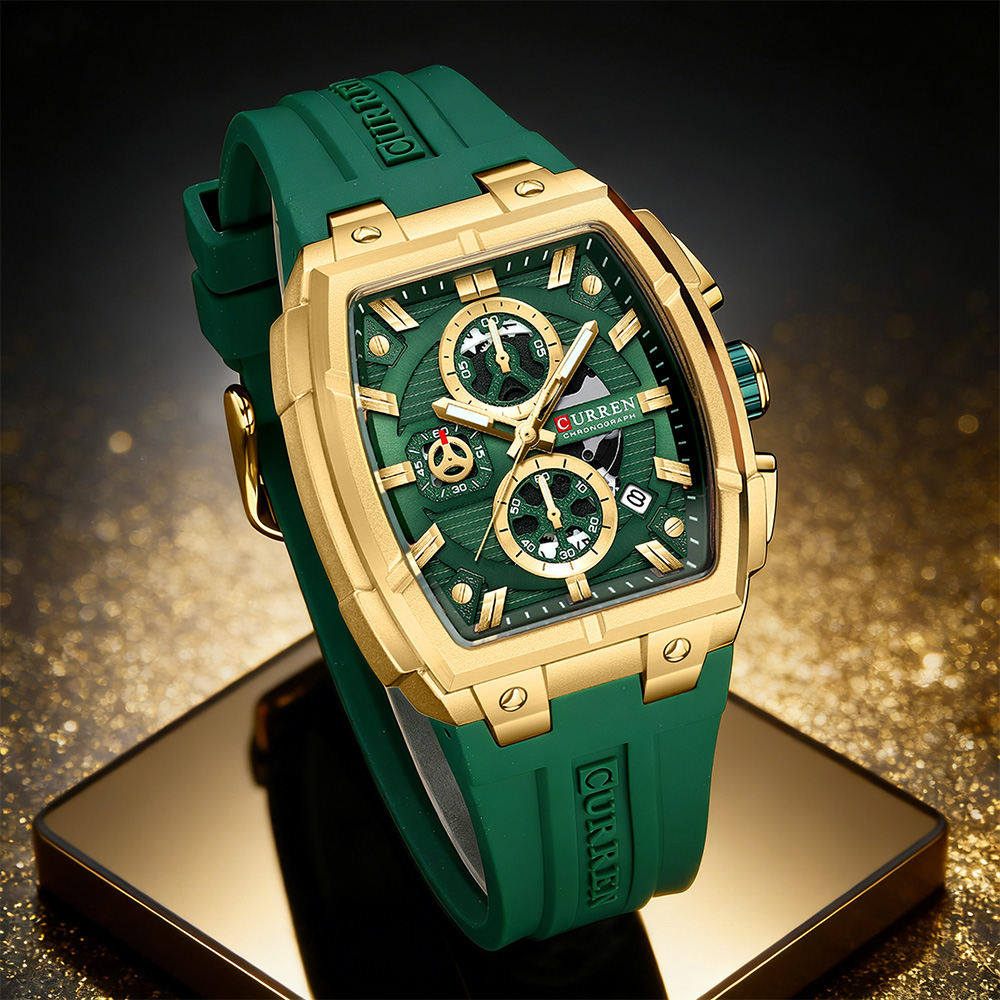 Relógio de Luxo Vintage CURREN - Luxury Watch Straps avaliação e preço