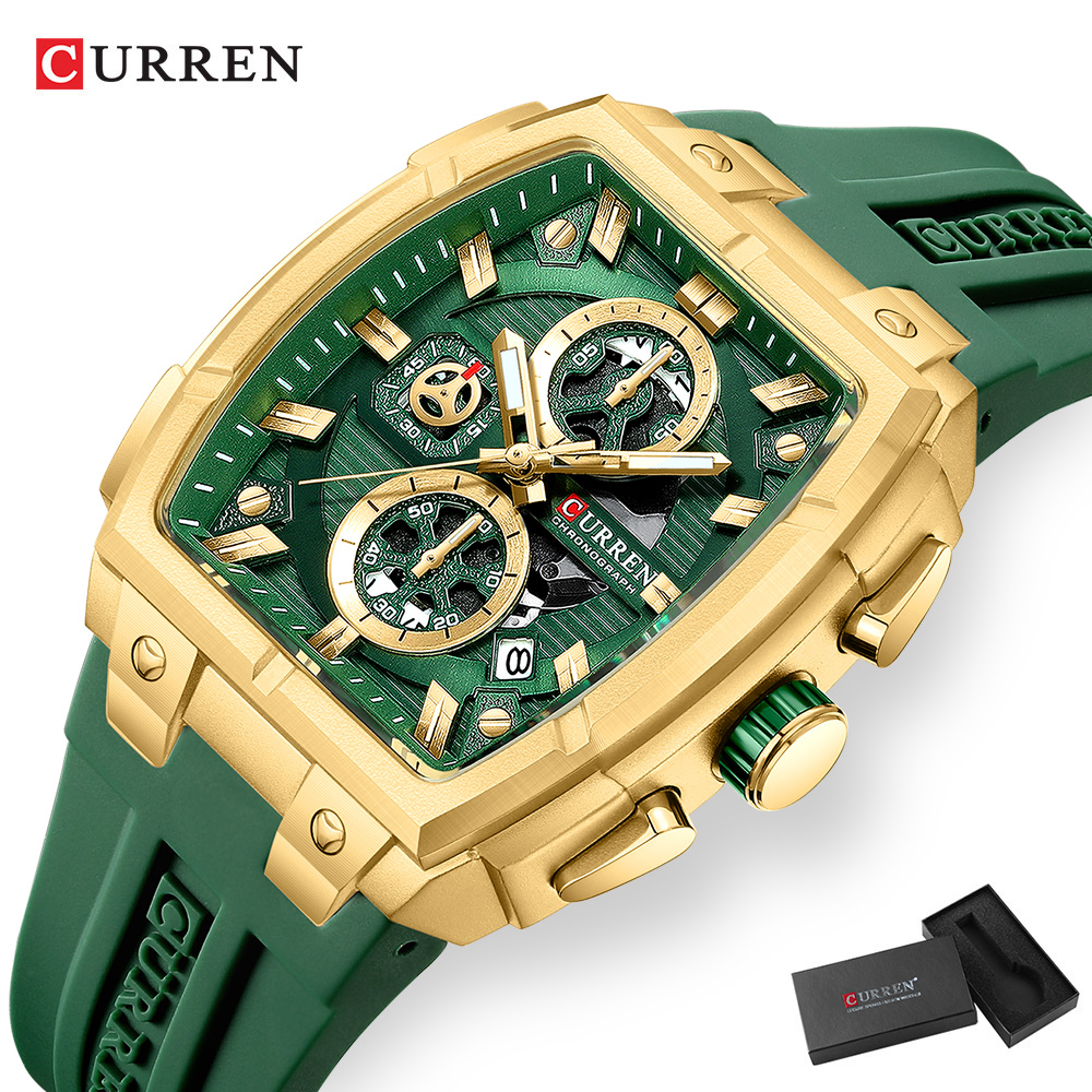 Relógio de Luxo Vintage CURREN - Luxury Watch Straps avaliação e preço
