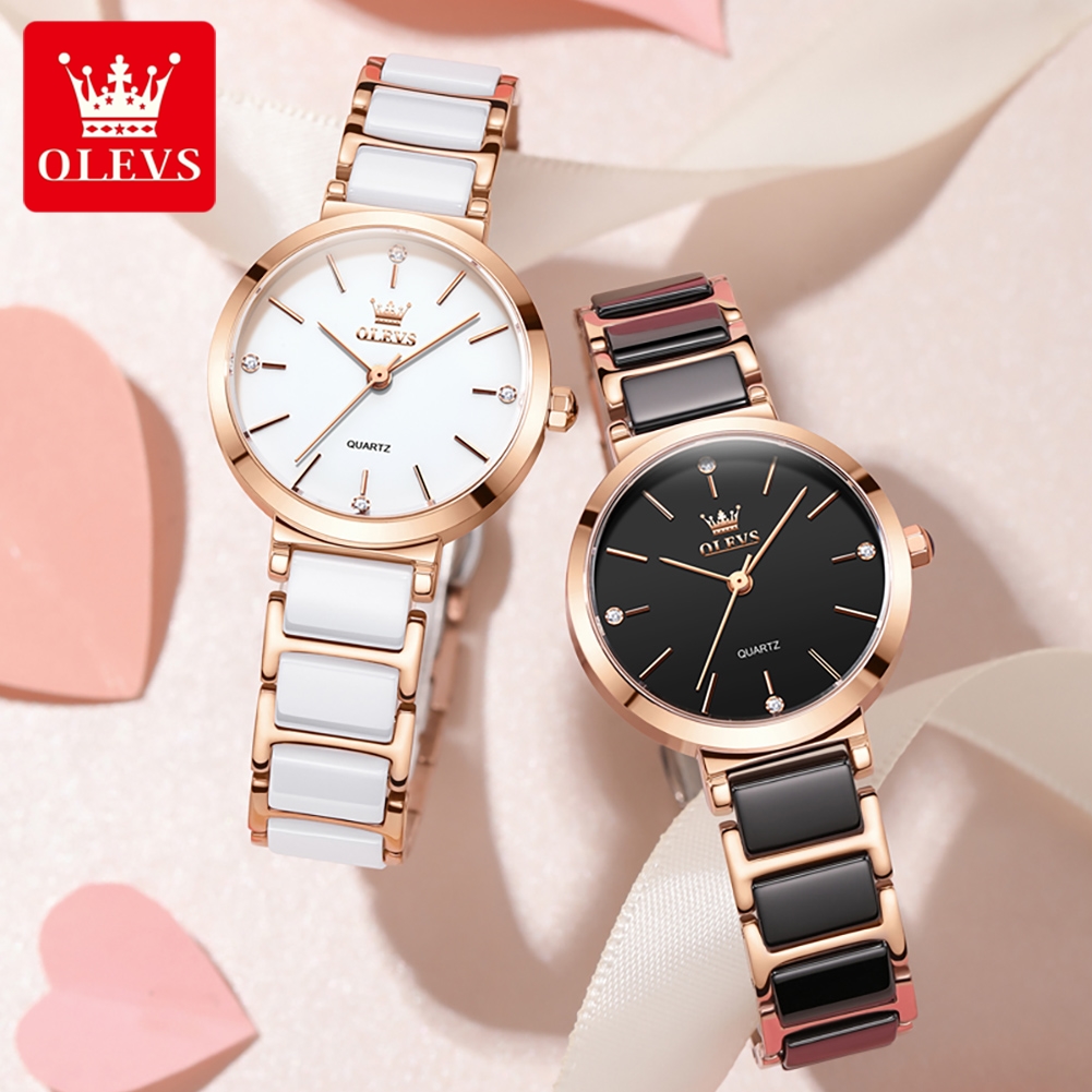 Olevs relógio feminino 5877 lu - Luxury Watch For Women avaliação e preço
