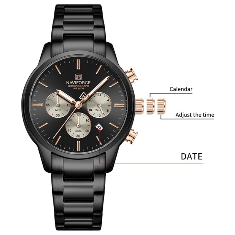 Relógio Cronógrafo de Quartzo  - Luxury Watch Straps avaliação e preço