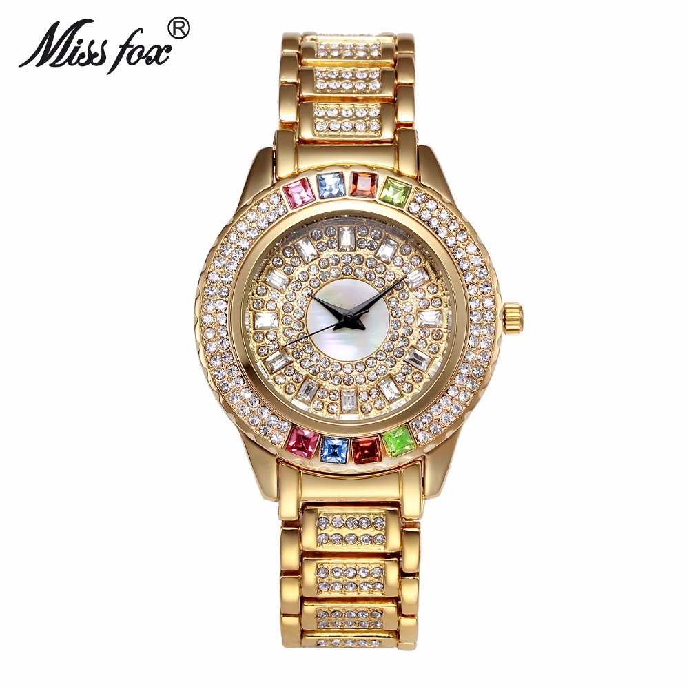 Missfox senhoras festa de ouro - Luxury Watch China avaliação e preço