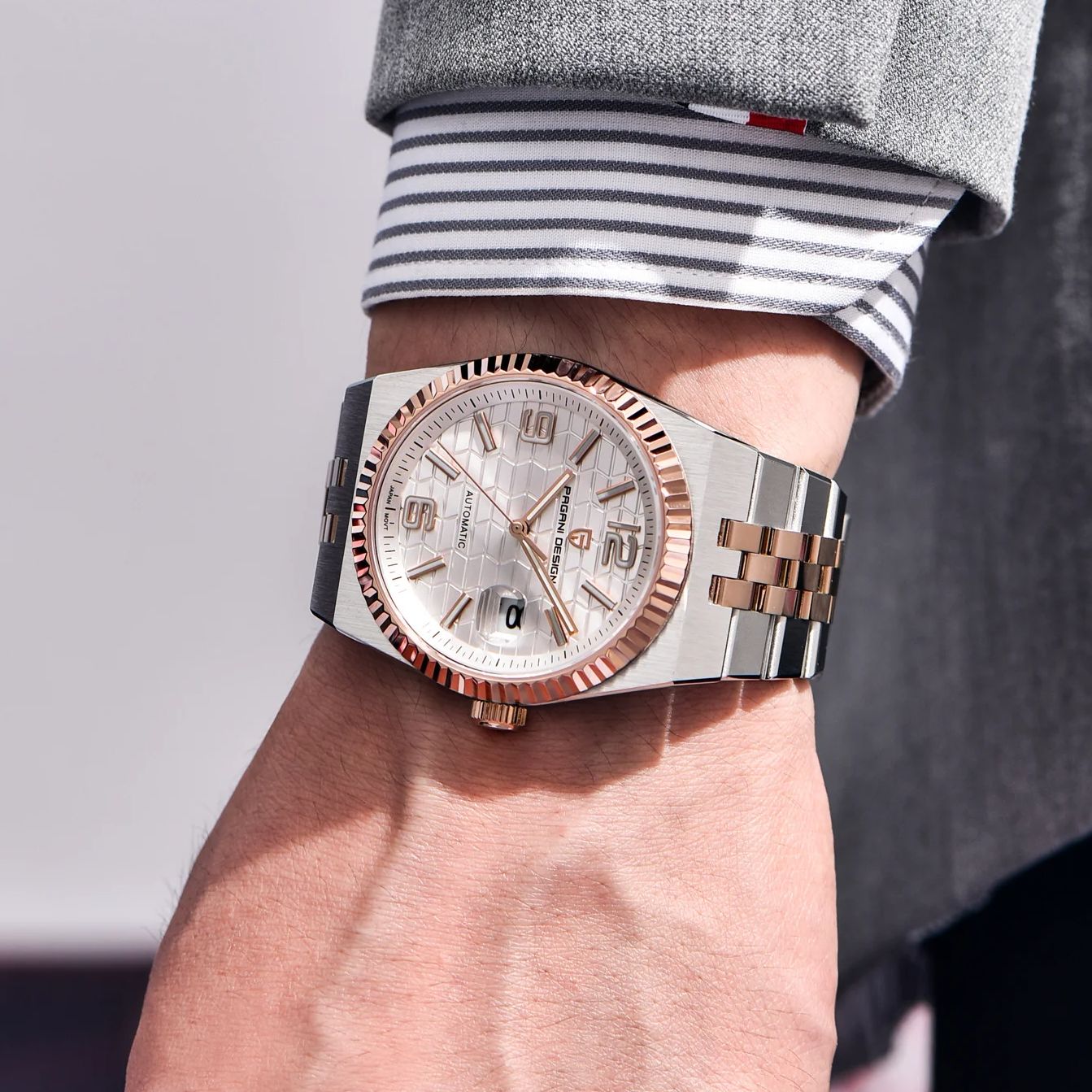 Relógio Masculino PAGANI DESIG - Luxury Watch Gold avaliação e preço