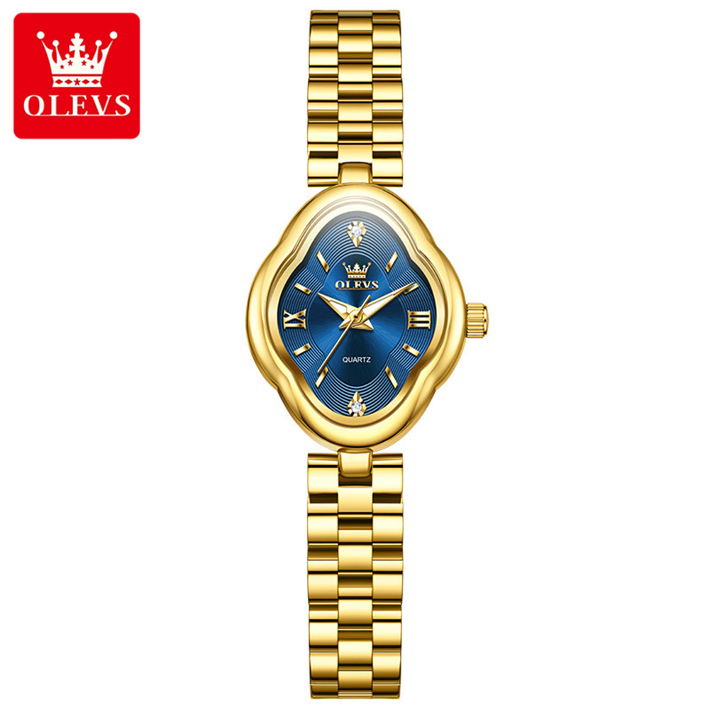Olevs marca novo relógio de qu - Ladies Luxury Watch avaliação e preço