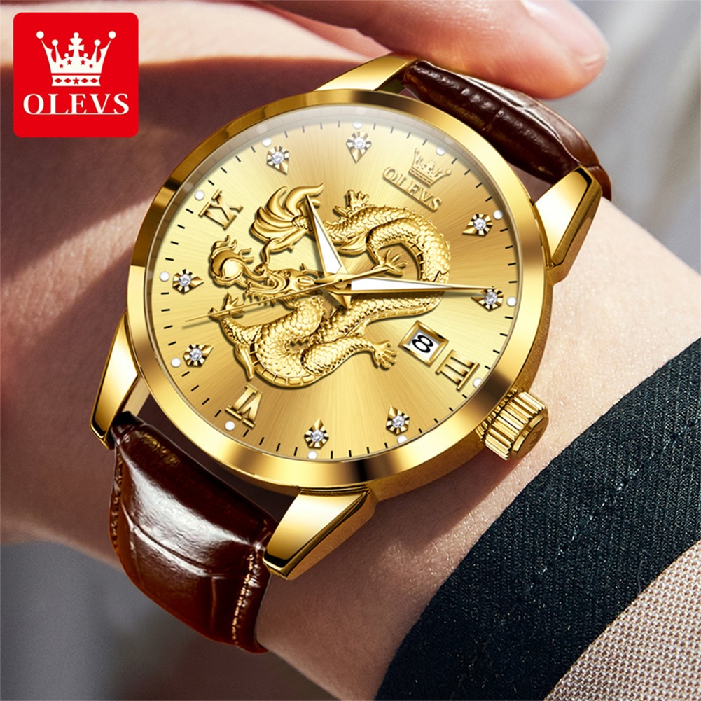 Relógio Masculino OLEVS de Mar - Luxury Watch China avaliação e preço