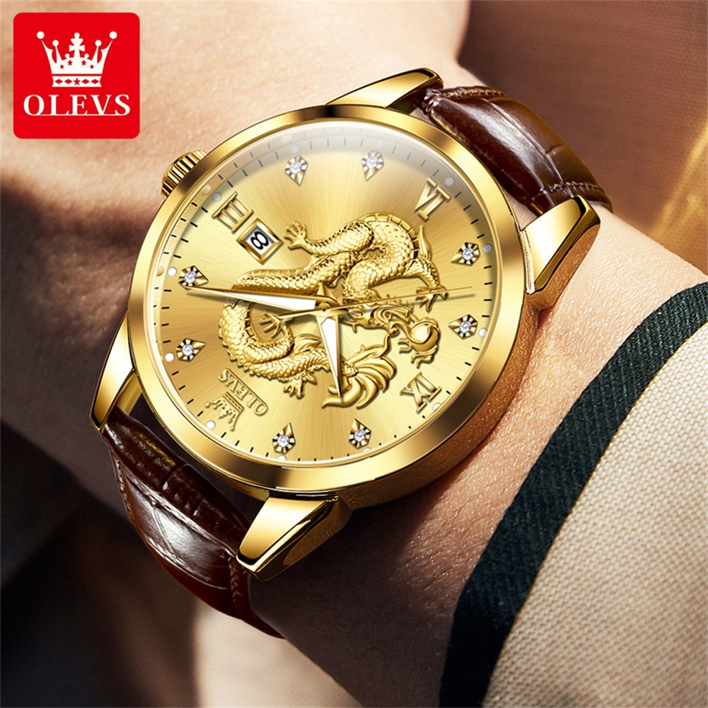 Relógio Masculino OLEVS de Mar - Luxury Watch China avaliação e preço