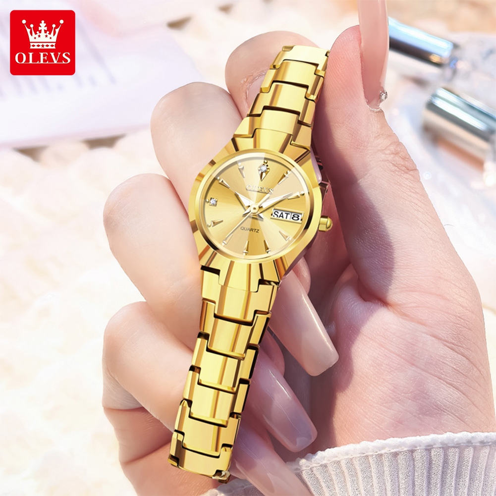 Olevs senhoras relógio 8697 lu - Ladies Luxury Watch avaliação e preço