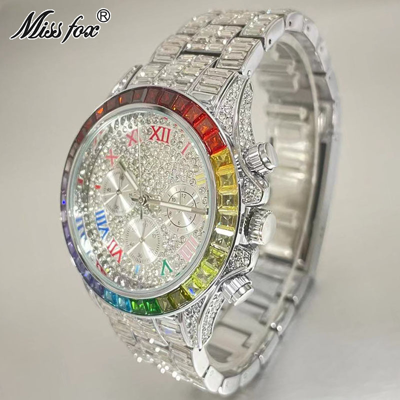 MISSFOX-Relógio gelado de luxo - Luxury Watch Magazine avaliação e preço