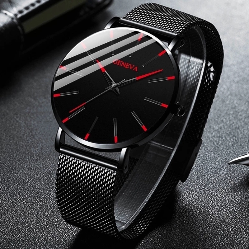 Relógio de quartzo e pulseira  - Luxury Watch Organizer For Men avaliação e preço