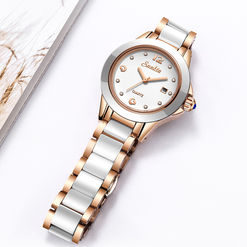 Sunkta moda casual quartzo mul - Ladies Luxury Watch avaliação e preço