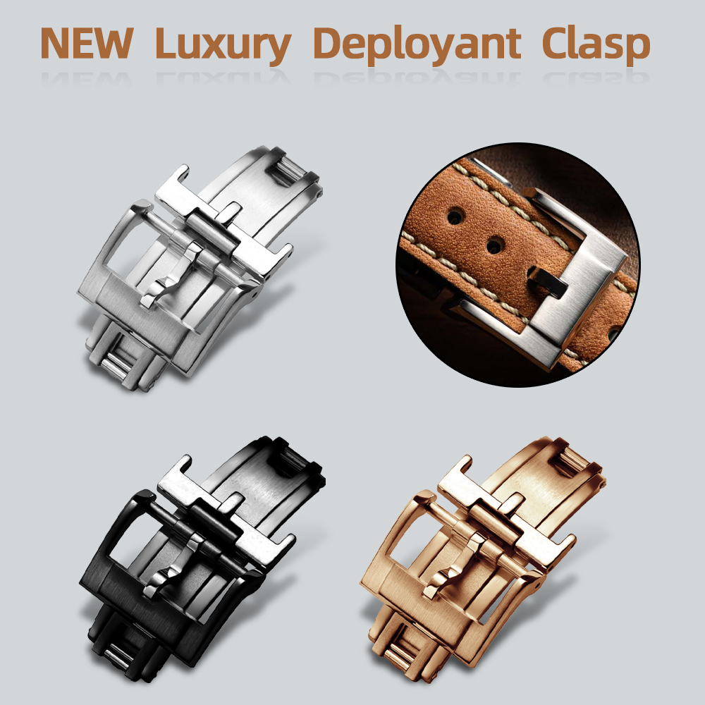 NOVO Fecho Deployant de Luxo 1 - Luxury Watch Straps avaliação e preço