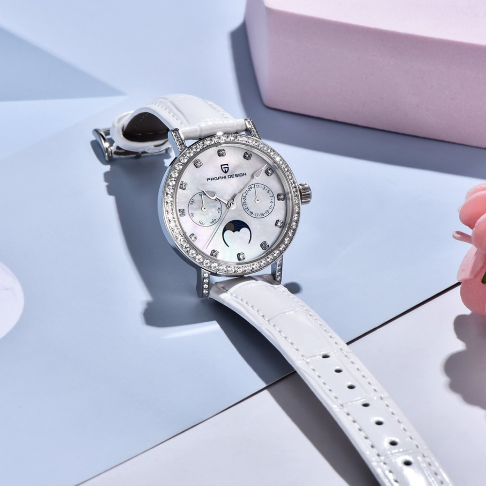 Relógio de Quartzo Feminino PA - Luxury Watch For Women avaliação e preço