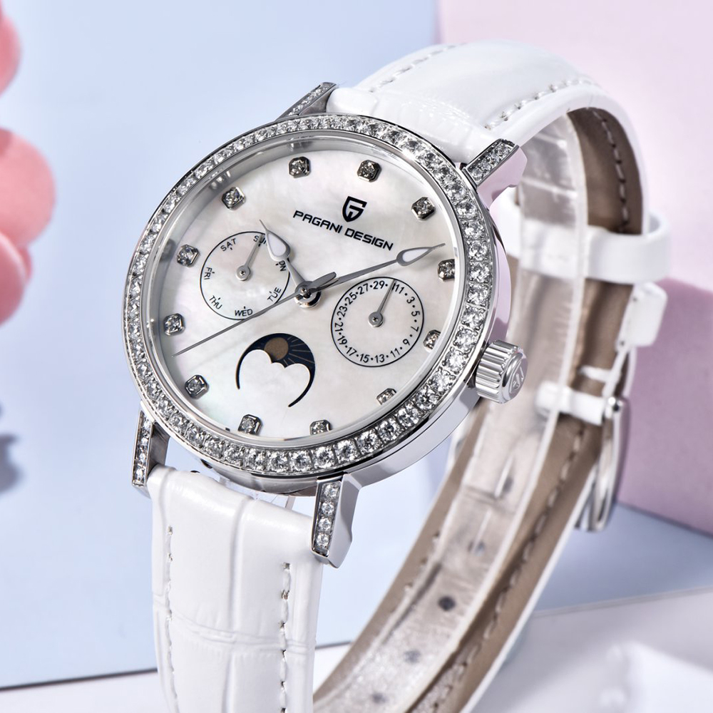 Relógio de Quartzo Feminino PA - Luxury Watch For Women avaliação e preço
