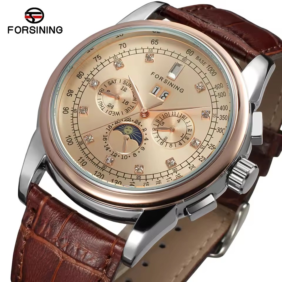 Forsining réplica multifuncion - Patek Philippe Watch Aquanaut avaliação e preço