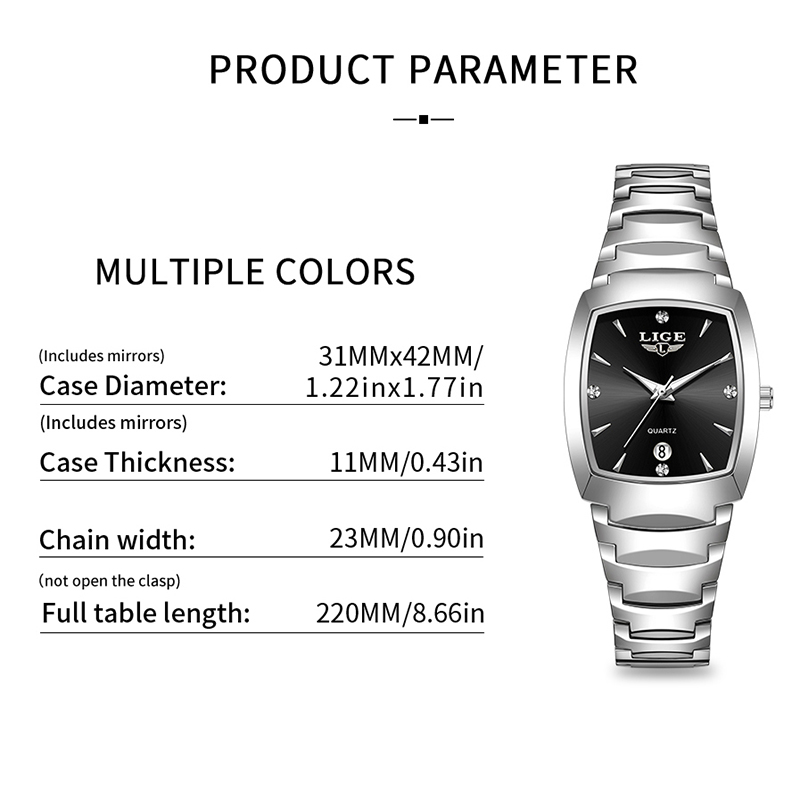 Lige relógio feminino de luxo, - Ladies Luxury Watch avaliação e preço