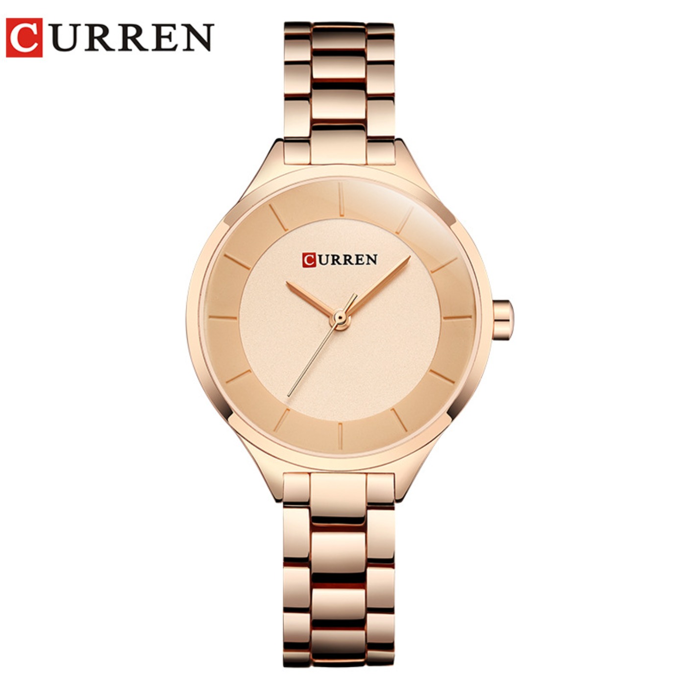 Relógio de Pulso Feminino CURR - Luxury Watch For Women avaliação e preço