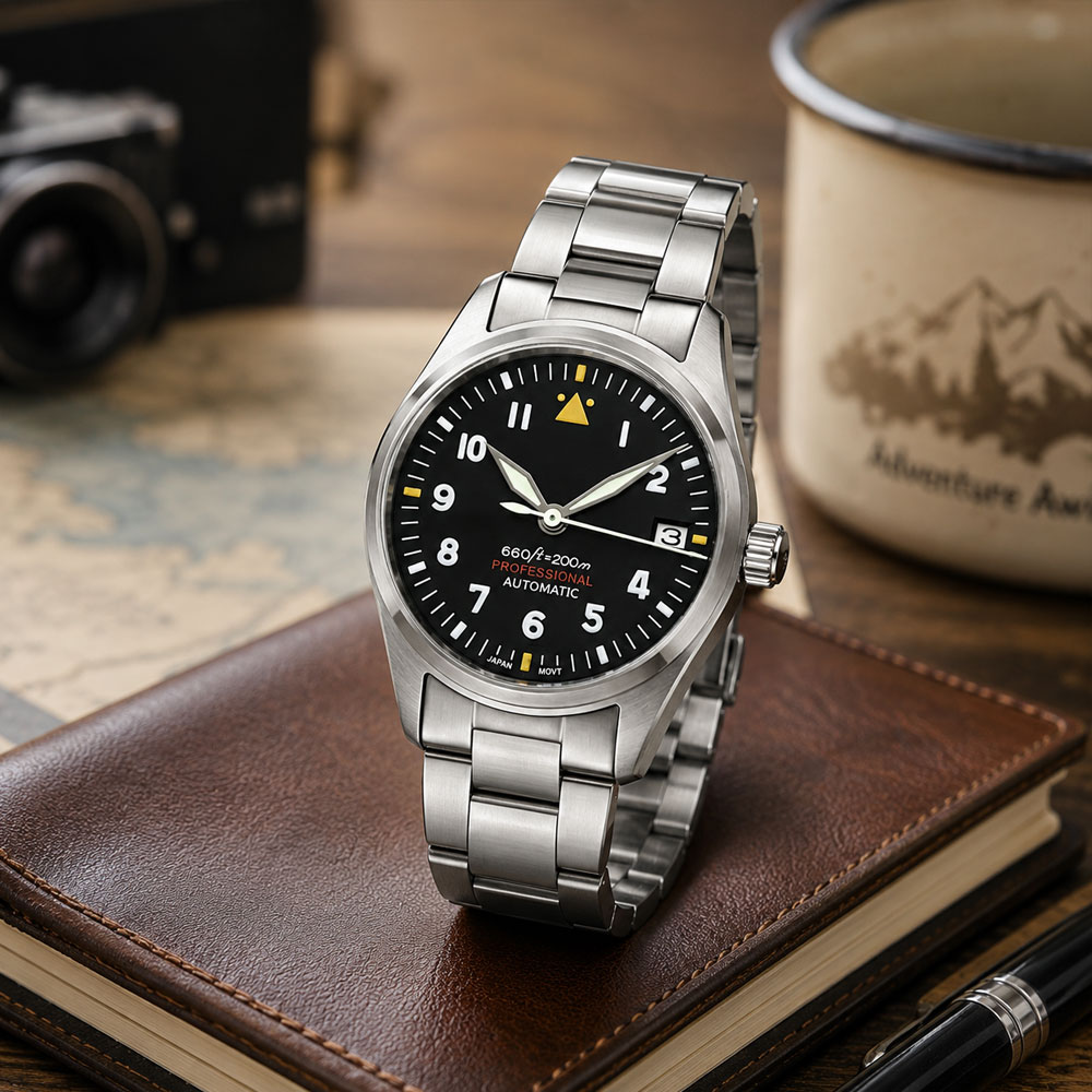 Relógio Piloto Personalizado c - Automatic Pilot Watch avaliação e preço