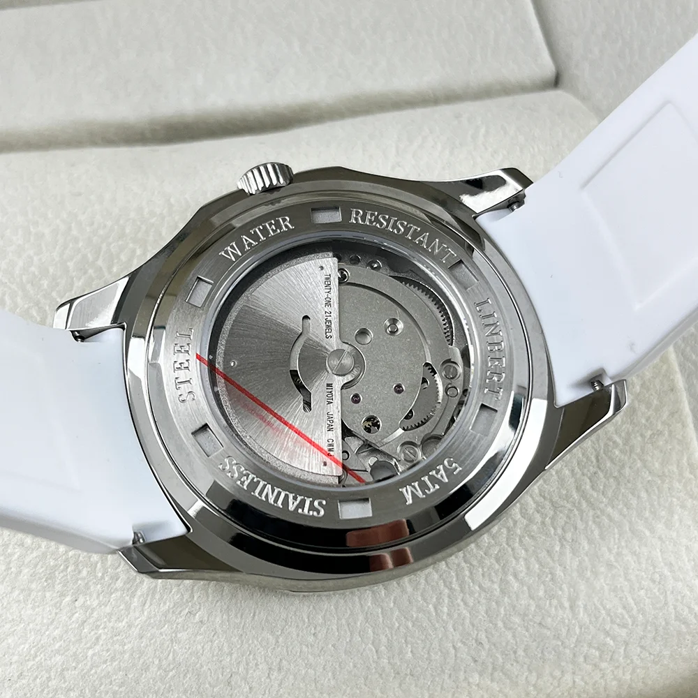 LIBERT Design Novo Relógio Mec - Patek Philippe Watch Aquanaut avaliação e preço
