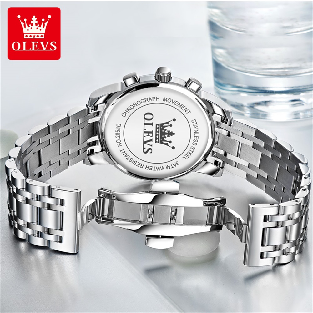 Olevs relógios masculinos popu - Luxury Watch Magazine avaliação e preço