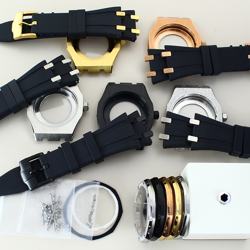 Caixa de relógio masculina de  - Luxury Watch With Rubber Strap avaliação e preço
