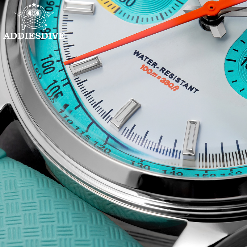 ADDIESDIVE NOVO Relógio Cronóg - Luxury Watch With Rubber Strap avaliação e preço