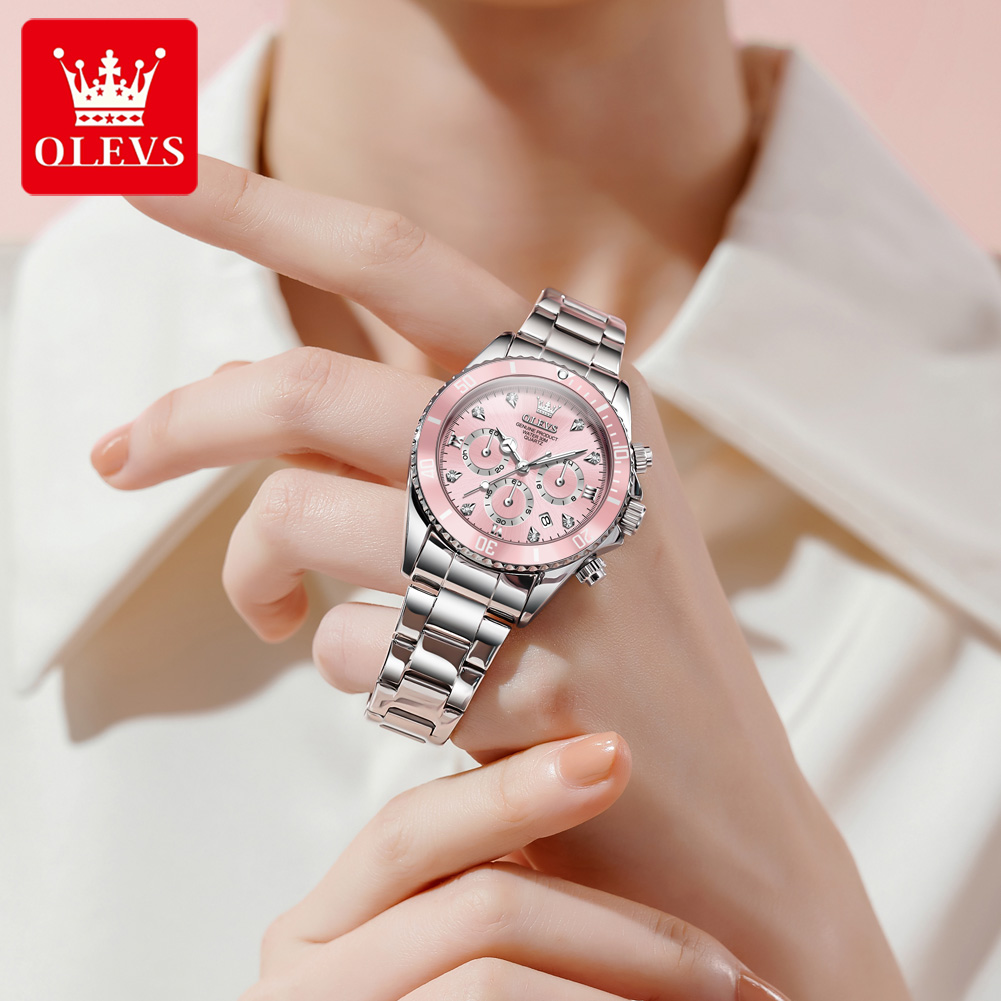 Olevs relógio feminino 5632 el - Luxury Watch For Women avaliação e preço