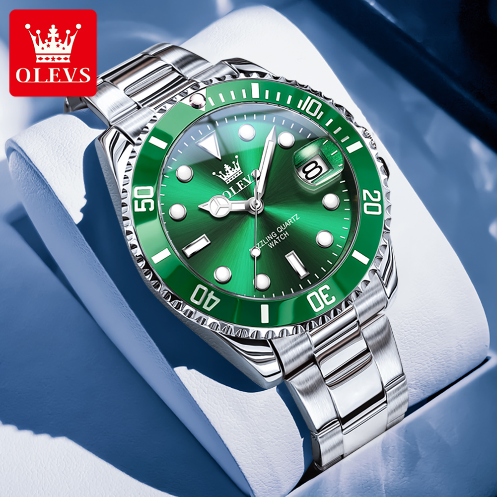 Olevs relógios masculinos 5885 - Luxury Watch Magazine avaliação e preço