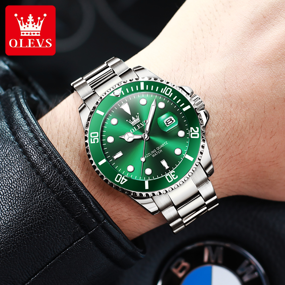 Olevs relógios masculinos 5885 - Luxury Watch Magazine avaliação e preço