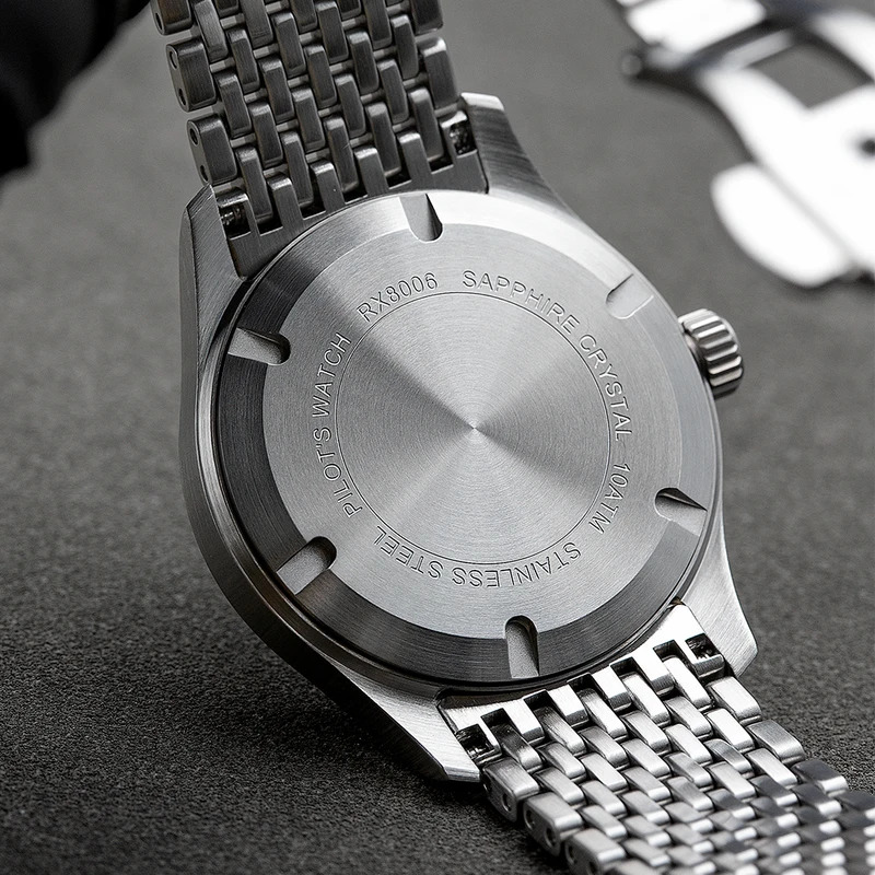 Hestur relógio mecânico automá - Automatic Pilot Watch avaliação e preço
