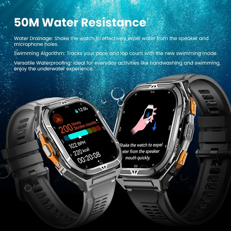 Smartwatch de Luxo AMOLED com  - Luxury Watch In The World avaliação e preço