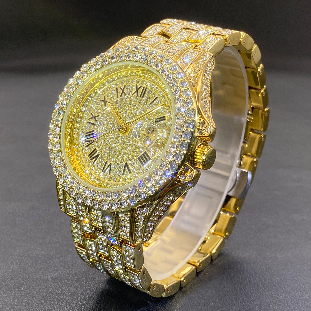 Relógio de Pulso Grande em Our - Luxury Watch Gold avaliação e preço