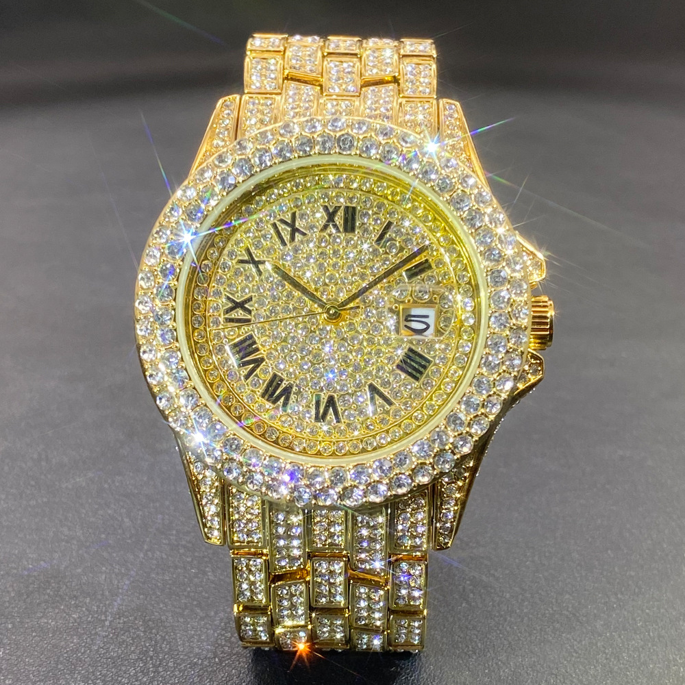 Relógio de Pulso Grande em Our - Luxury Watch Gold avaliação e preço