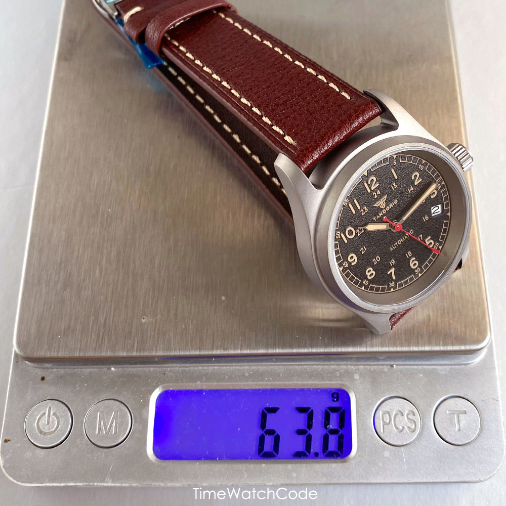 Relógio personalizado titânio  - Automatic Pilot Watch avaliação e preço