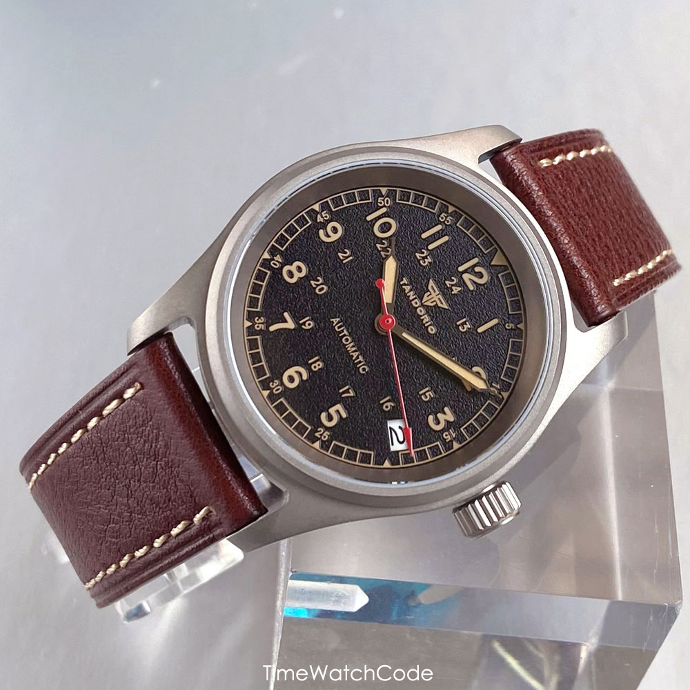 Relógio personalizado titânio  - Automatic Pilot Watch avaliação e preço